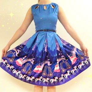 Lindybop Retro Disney Cinderella Dress Plus Size 2X/16